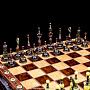 Шахматы с янтарными фигурами "Витые", фотография 3. Интернет-магазин ЛАВКА ПОДАРКОВ