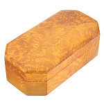 0046643/145*80*50мм Нат.дерево Сувель березы ШКАТУЛКА ВОСЬМИГРАННАЯ 