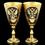 0058872/NAW-4692/3шт Златоуст питейный Набор  РФ 3 РЮМКИ МАЛЫЕ /КОНУС