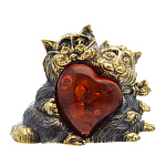 0045896/265 Сувенир Кошки Вместе навсегда Сувенир (коньячный)