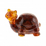 Статуэтка из янтаря "Черепаха", фотография 6. Интернет-магазин ЛАВКА ПОДАРКОВ