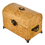 Шкатулка-сундук из карельской березы, фотография 2. Интернет-магазин ЛАВКА ПОДАРКОВ