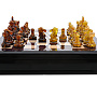 Шахматы с янтарными фигурами "Классические" 48х48 см, фотография 7. Интернет-магазин ЛАВКА ПОДАРКОВ