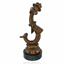 Бронзовая статуэтка змеи "Весельчак", фотография 2. Интернет-магазин ЛАВКА ПОДАРКОВ