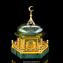 Нефритовая шкатулка "Мечеть" Златоуст, фотография 1. Интернет-магазин ЛАВКА ПОДАРКОВ
