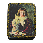 Шкатулка "Мальчик с мишкой"