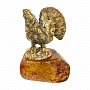 Статуэтка с янтарем "Тетерев", фотография 4. Интернет-магазин ЛАВКА ПОДАРКОВ