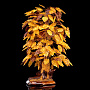 Денежное дерево из янтаря (25 веток), фотография 5. Интернет-магазин ЛАВКА ПОДАРКОВ