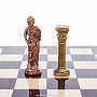 Шахматы с металлическими фигурами "Римляне" 37х37 см, фотография 6. Интернет-магазин ЛАВКА ПОДАРКОВ