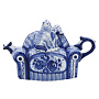 Чайник коллекционный "Диван с кошками". Гжель, фотография 6. Интернет-магазин ЛАВКА ПОДАРКОВ