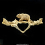 Панно настенное из кости "Медведи", фотография 1. Интернет-магазин ЛАВКА ПОДАРКОВ