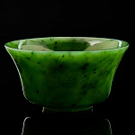 0058924 ПИАЛА Нефрит зеленый 