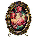 Поднос с авторской росписью 30х23 см