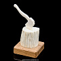Подарочная свадебная статуэтка из кости "Не руби сплеча", фотография 4. Интернет-магазин ЛАВКА ПОДАРКОВ