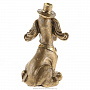 Скульптура интерьерная "Собачка в шляпе", фотография 5. Интернет-магазин ЛАВКА ПОДАРКОВ