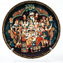 Сувенирная тарелка "Царская Свадьба", фотография 1. Интернет-магазин ЛАВКА ПОДАРКОВ