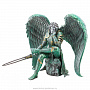 Деревянная резная скульптура "Небесный воин". Высота 45 см, фотография 3. Интернет-магазин ЛАВКА ПОДАРКОВ