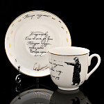 0044750/81.25356.00.5 ЛФЗ ЧАШКА+БЛЮДЦЕ Ландыш 2"Дуэль" КН5