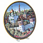 Тарелка сувенирная "Новодевичий монастырь", фотография 2. Интернет-магазин ЛАВКА ПОДАРКОВ