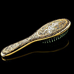 5536/ЗК-без/камней Златоуст Расческа массажная в ПУ RAZ 7211