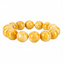 Браслет из натурального янтаря "Медовый закат", фотография 3. Интернет-магазин ЛАВКА ПОДАРКОВ