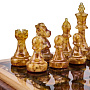 Шахматы с инкрустацией и фигурами из янтаря 28х28 см, фотография 10. Интернет-магазин ЛАВКА ПОДАРКОВ