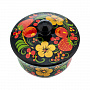 Солонка "Щепотка". Хохлома, фотография 2. Интернет-магазин ЛАВКА ПОДАРКОВ