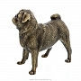 Бронзовая скульптура "Собака Мопс", фотография 3. Интернет-магазин ЛАВКА ПОДАРКОВ