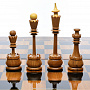 Шахматы из дерева резные (кап черного ореха), фотография 5. Интернет-магазин ЛАВКА ПОДАРКОВ