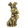 Бронзовая статуэтка "Собака с бантом" , фотография 3. Интернет-магазин ЛАВКА ПОДАРКОВ