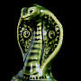 Фарфоровая статуэтка "Кобра" Гжель, фотография 4. Интернет-магазин ЛАВКА ПОДАРКОВ