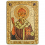Икона "Святой Спиридон Тримифунтский" 21х29 см, фотография 6. Интернет-магазин ЛАВКА ПОДАРКОВ