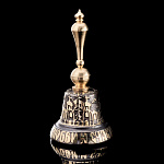 0064715/№3 Бронза КОЛОКОЛЬЧИК "Русь святая №3" с мет. ручкой 