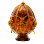 Сувенир из янтаря "Пасхальное яйцо", фотография 1. Интернет-магазин ЛАВКА ПОДАРКОВ
