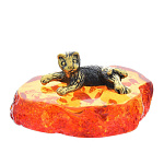 0045810/561 Сувенир Котенок лежащий Сувенир (коньячный)