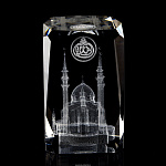 Лазерная графика Куб с изображением "Мечеть" 
