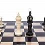 Подарочные шахматы с фигурами из кости 48х48 см, фотография 6. Интернет-магазин ЛАВКА ПОДАРКОВ