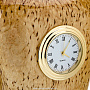 Настольные часы из карельской березы "Зуб", фотография 3. Интернет-магазин ЛАВКА ПОДАРКОВ