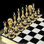 Шахматы из камня "Златоуст" эксклюзивные, фотография 4. Интернет-магазин ЛАВКА ПОДАРКОВ