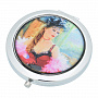 Зеркало карманное "Дама", фотография 2. Интернет-магазин ЛАВКА ПОДАРКОВ
