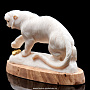 Скульптура из бивня мамонта "Тигр", фотография 5. Интернет-магазин ЛАВКА ПОДАРКОВ