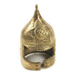 24925 Бронза КОЛОКОЛЬЧИК "Буденовка" 5*3см