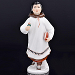 0022431/82.00959.00.1 ЛФЗ СКУЛЬПТУРА "Якутка с цветком"ТЛ1 