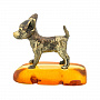 Статуэтка с янтарем "Собака чихуахуа", фотография 4. Интернет-магазин ЛАВКА ПОДАРКОВ