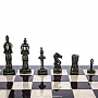 Подарочные шахматы с фигурами из кости 48х48 см, фотография 4. Интернет-магазин ЛАВКА ПОДАРКОВ