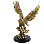 0063652/101273 Изделие декоративное ОРЕЛ ср h=67 L=37  Цв.Бронза с позолотой