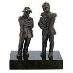 10595 Бронза скульптура"Сталевары"