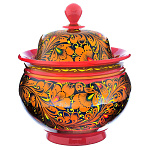 0020292/Абр-21*18  Хохлома СУПНИЦА 210*180мм в ассортименте