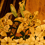 Деревянное настенное панно "Тигровые лилии" 48 х 48 см, фотография 4. Интернет-магазин ЛАВКА ПОДАРКОВ