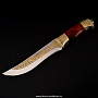 Нож "Тайга" украшенный. Златоуст, фотография 3. Интернет-магазин ЛАВКА ПОДАРКОВ